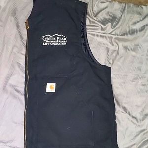 Mena Carhartt Vest. Zip Up . XL.